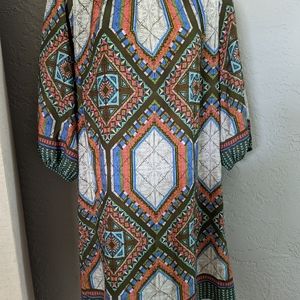 Glam Size Small Hippie Style Pullover Dress.